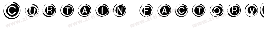 Curtain factory字体转换